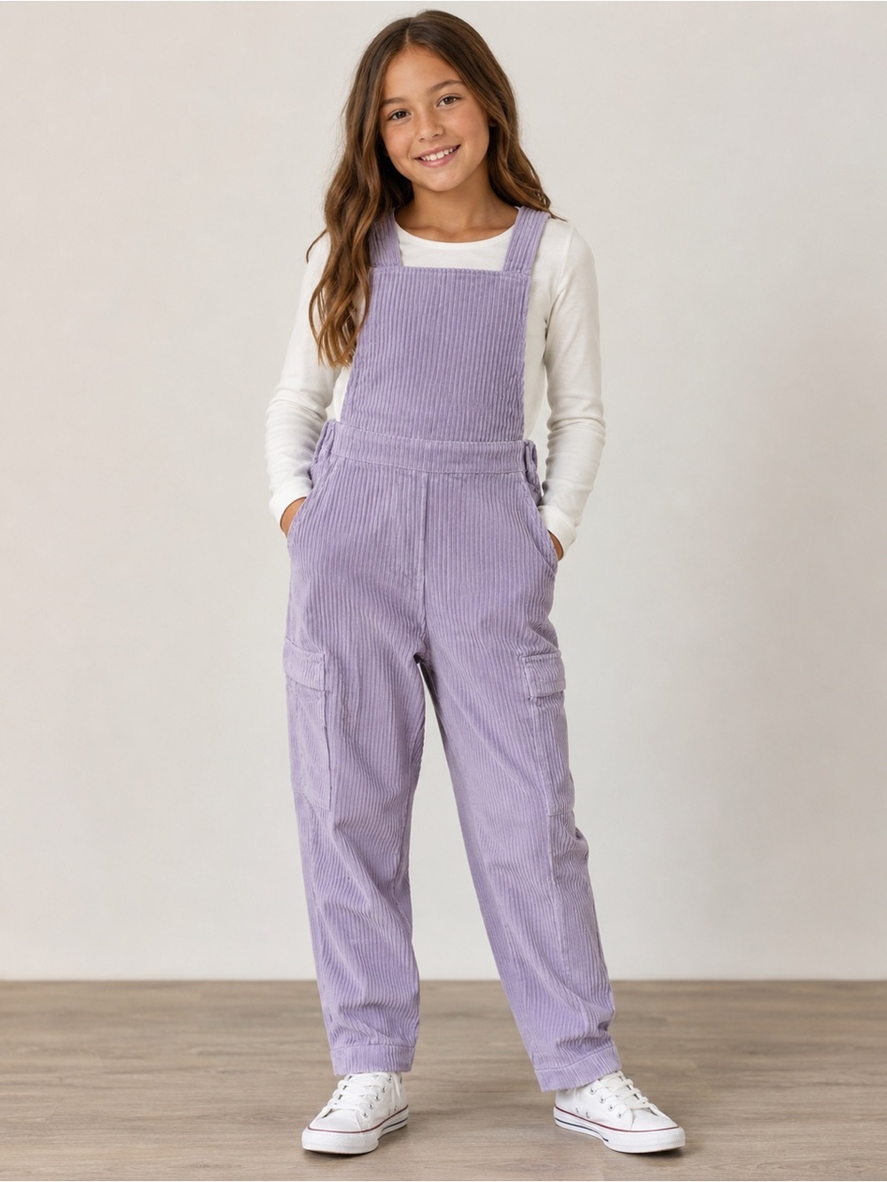 NWT The Sunday Collective Velour Cord Jumper Lavender